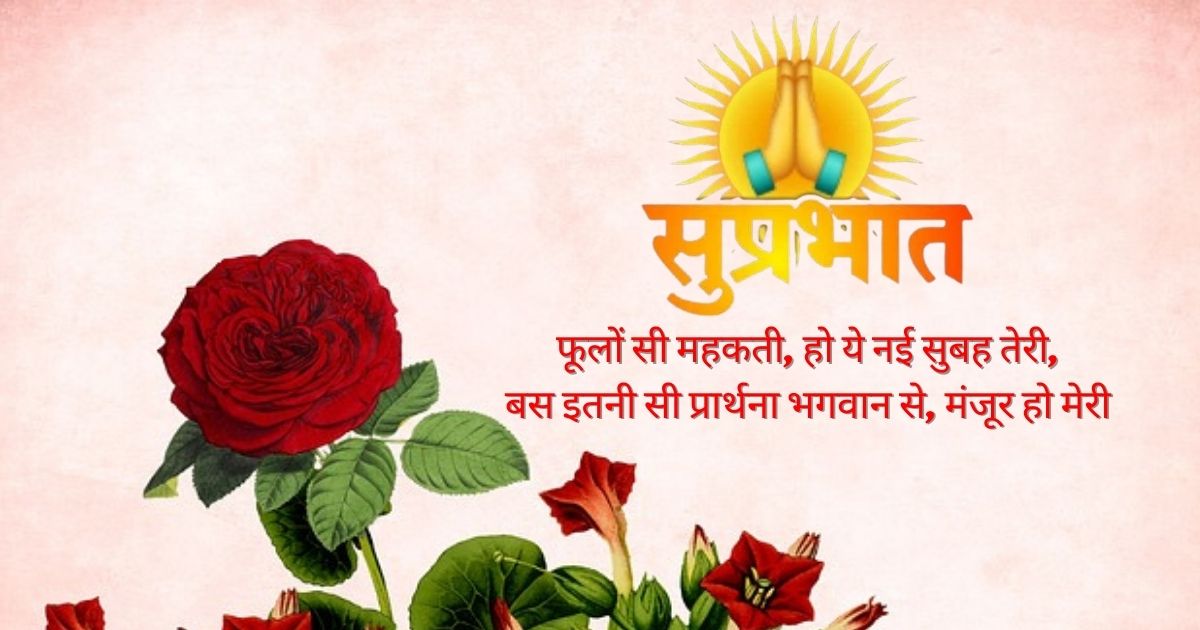 हार्ट टचिंग गुड मॉर्निंग मैसेज बिल्कुल नये
